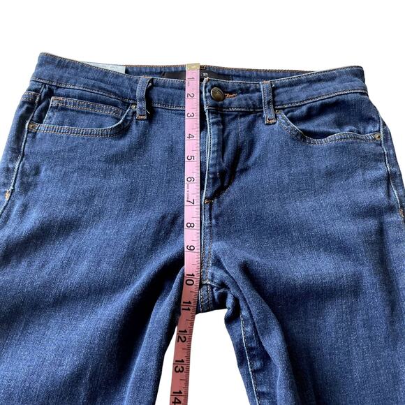 Women's Joe's Skinny Bootcut Jordan Wash Denim Mid-Rise Cotton Blend Jeans sz 28 - Picture 10 of 12